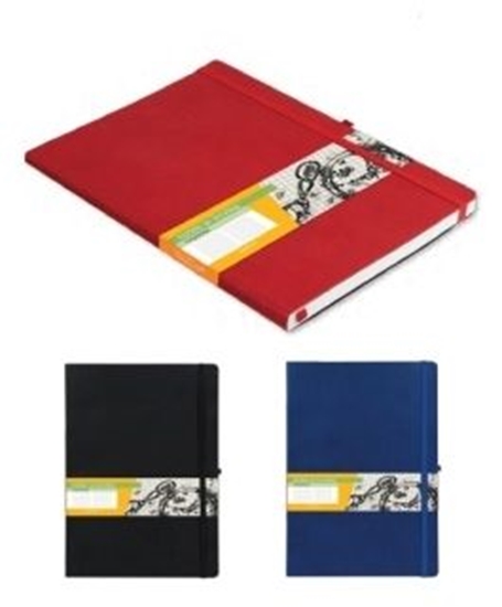 Изображение Antra Notes B5 Linia Impresja Czarny