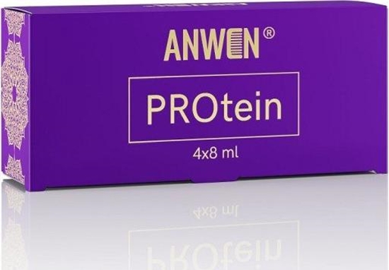 Изображение Anwen ANWEN_Protein kuracja proteinowa do wosów w ampukach 4x8ml