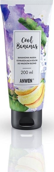 Picture of Anwen Cool Bananas bananowa maska ochadzajca kolor do wosów blond 200ml