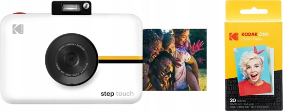 Picture of Aparat cyfrowy Kodak Aparat Kodak Step Touch 13mp 1080p + Wkad 20 Szt. - Biay