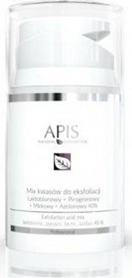 Изображение Apis Mix kwasów do eksfoliacji Laktobionowy + Pirogronowy + Mlekowy + Azelainowy 40%