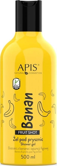 Picture of Apis APIS_Fruit Shot Shower Gel el pod prysznic Banan 500ml