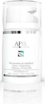 Picture of APIS Exfoliation Acid mix kwasów do eksfoliacji Fitowy + Pirogronowy + Mlekowy + Ferulowy 40% 50ml