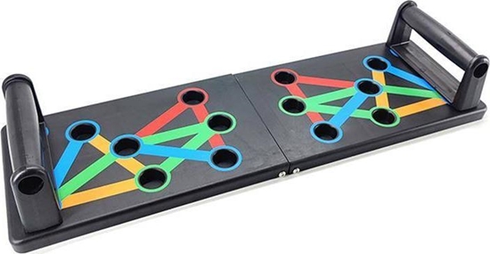 Picture of Aptel UCHWYT DESKA DO POMPEK 10w1 wiczenie Klatki Piersiowej czarne AG96E