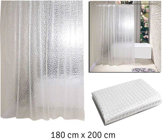 Picture of Aptel Zasona prysznicowa Efekt 3D 180 cm x 200 cm