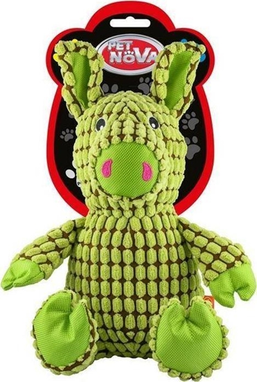 Picture of Aqua Nova DOG LIFE STYLE Zabawka Pluszowa Zielona winka