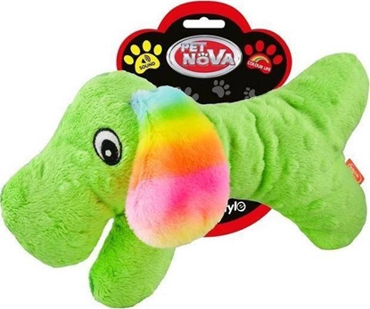 Picture of Aqua Nova DOG LIFE STYLE Zabawka Pluszowa Zielony Pies