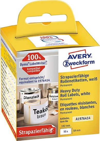 Picture of Avery Zweckform ETYKIETY ZF HEAVY DUTY NA ROLI 59X102 MM 50 ETYKIET