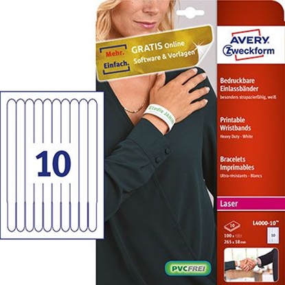 Picture of Avery Zweckform identyfikator avery (L4000-10)