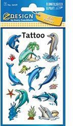 Изображение Avery Zweckform Tatuaże - Delfiny (106705)