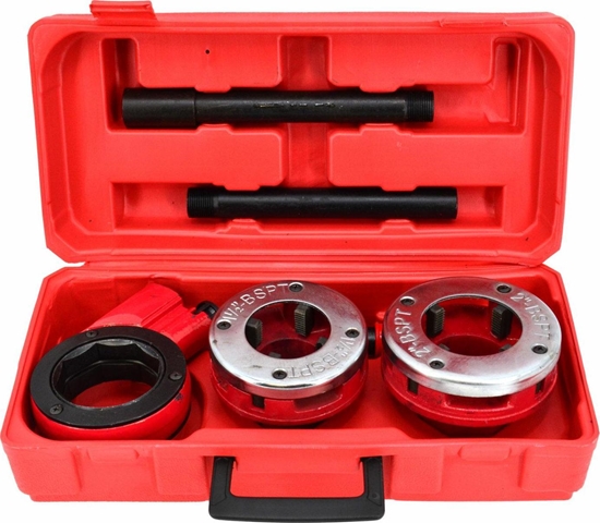 Изображение AWTools AWTOOLS GWINTOWNICA DO RUR 2szt. 1-1/2", 2" ZESTAW WALIZKA AW20615