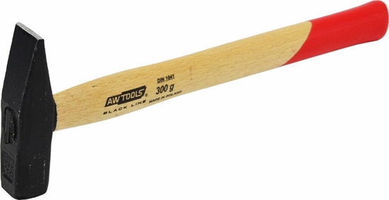 Изображение AWTools AWTOOLS MOTEK LUSARSKI 0,3 kg TRZONEK DREWNIANY BLACK LINE AW32033BL