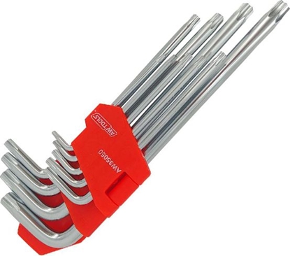 Изображение AWTools klucze Torx dugie 9 sztuk (AW35050)