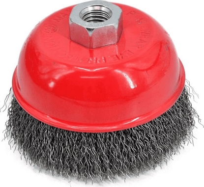 Изображение AWTools szczotka doczoowa 90mm M14 drut karbowany (AW55104)