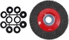 Изображение AWTools szczotka tarczowa 200mm otwór 32mm (AW55195)