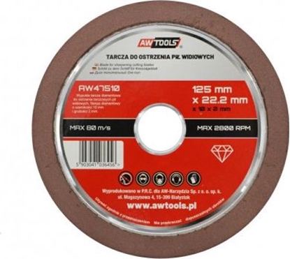 Изображение AWTools tarcza do ostrzenia pi widiowych 125mm (AW47510)