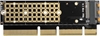 Picture of PCEM2-1U Adapter wewnętrzny PCIe x16/x8/x4, M.2 NVMe M-key slot, 1U