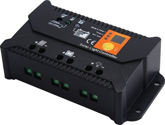 Picture of Azo Solarny regulator adowania PWM SOL-10S 12/24 - 10A