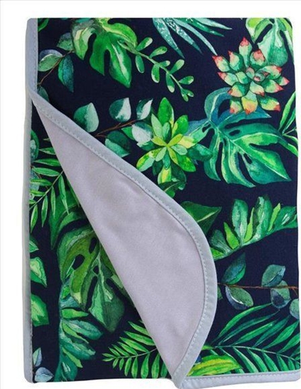 Picture of BabyMatex Kocyk bambusowy dwystronny 75*100 Bamboo szary