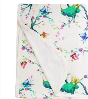 Изображение BabyMatex Kocyk bambusowy dwystronny 75x100 Bamboo kremowy