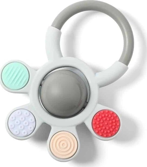 Picture of BabyOno Ortho Gryzak z Grzechotk 0m+ BabyOno