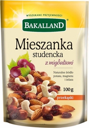 Picture of bakalland Mieszanka studencka z migdaami Bakalland 100g