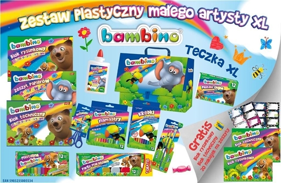 Picture of Bambino Zestaw plastyczny maego artysty XL