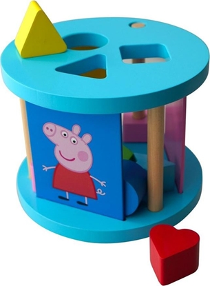 Picture of Barbo Toys Drewniany Sorter Rozpoznawanie Kolorów i Kształtów