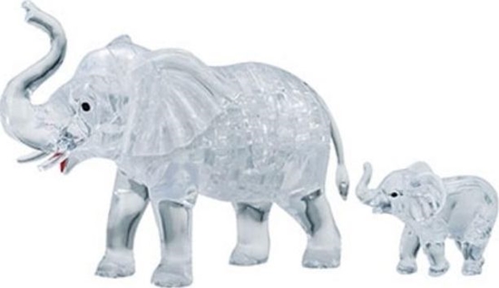 Изображение Bard Crystal puzzle słonie