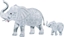 Attēls no Bard Crystal puzzle słonie