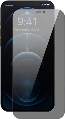 Изображение Telefono apsauginė plėvelė Baseus 0.3mm Anti Spy Glass skirta iPhone 12 / 12 Pro 1vnt.