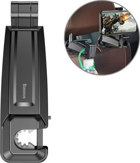 Picture of Baseus SUHZ-A01 Car Back Seat Headrest Phone Holder
