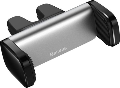 Изображение Telefona turētājs Baseus Steel Cannon Clamp Holder to Ventilation Grid Silver
