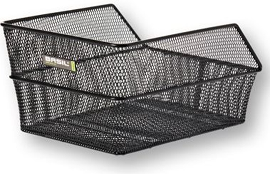 Picture of Basil Kosz na tylny baganik CENTO S Mounting set for CENTO basket, stalowy czarny (BAS-11177)