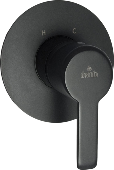 Изображение Bateria prysznicowa Deante BAT. ARNIKA NERO NATRYSKOWA PODTYNKOWA BEZ PRZECZNIKA NATRYSKU