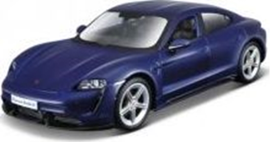 Picture of Bburago Porsche Taycan Turbo S Blue 1:24 BBURAGO