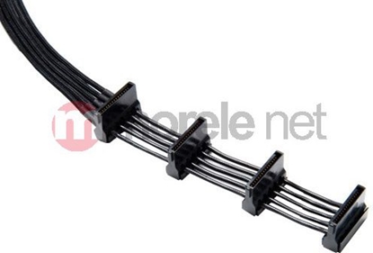 Picture of be quiet! Molex - SATA x4, 0.4m, Czarny (CS3440)