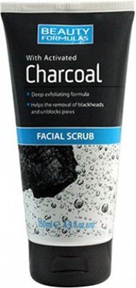 Picture of Beauty Formulas Charcoal Peeling do twarzy gboko oczyszczajcy z aktywnym wglem 150ml