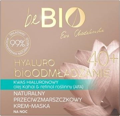 Picture of BeBio Ewa Chodakowska Hyaluro bioOdmładzanie 40+ naturalny krem-maska do twarzy na noc 50ml