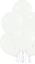 Attēls no Belball Balony pastelowe Białe, B105, 30 cm, 100 szt.