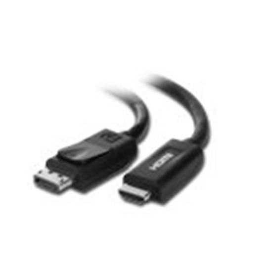 Picture of Belkin F2CD001B06-E video cable adapter 1.8 m DisplayPort HDMI Black