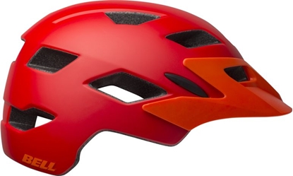 Picture of Bell Kask juniorski Sidetrack matte red orange r. Uniwersalny (5057 cm) (BEL-71018)