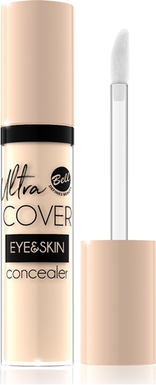 Изображение Bell Ultra Cover Eye & Skin  Korektor intensywnie kryjcy w pynie 02 Light Sand 5g