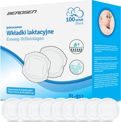 Attēls no Berdsen Wkadki laktacyjne dla karmicej mamy - ultra chonne Berdsen BL-911 () - 3609