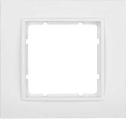 Picture of Berker Ramka pojedyncza B.7 uniwersalna biały mat (10116919)