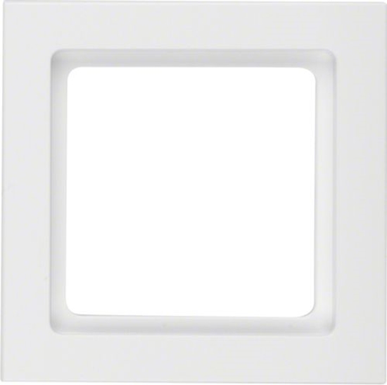 Picture of Berker Ramka pojedyncza Q.3 pozioma/pionowa biała aksamit (10116099)