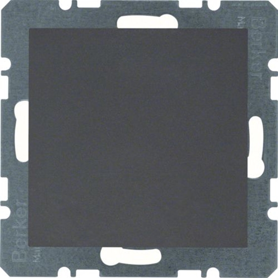 Picture of Berker Zalepka z elemetem centralnym B1/B3/B7 antracyt (10091606)
