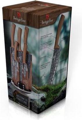 Picture of Berlinger Haus 6 częściowy zestaw noży na stojaku Forest Line - BH/2160