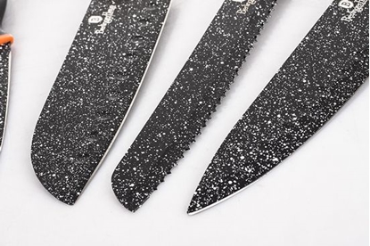 Attēls no Berlinger Haus 6 częściowy zestaw noży, czarny Granit Diamond - BH/2111