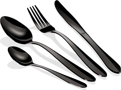 Picture of Berlinger Haus Sztuce 24 Elem. Berlinger Haus Bh-2630 Czarne Lustrzane